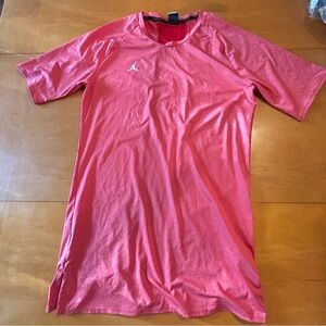 Jordan three XL pink athletic short sleeve athletic workout golf dress
